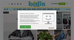 Desktop Screenshot of kodinkuvalehti.fi